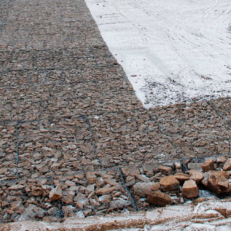 Габион матрасного типа ГСИ-М 3х2х0,17 оцинкованный, Ø проволоки 2,2 мм, размер ячейки 6х8 см 3