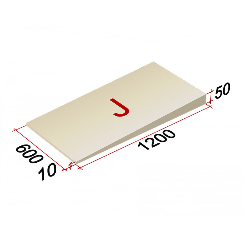 LOGICPIR Slope-3,4% (J) СХ/СХ 1200х600х10-50 (упак, 18 плит, 12,9599