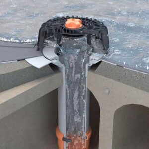 Водосточные воронки для плоских кровель